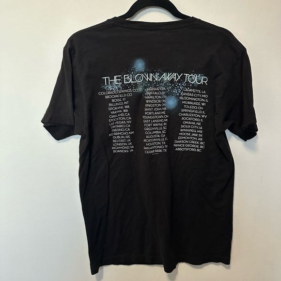 Carrie Underwood Concert Tour Shirt Short Sleeve Black Blown Away Band Tee 2013 - Picture 9 of 10